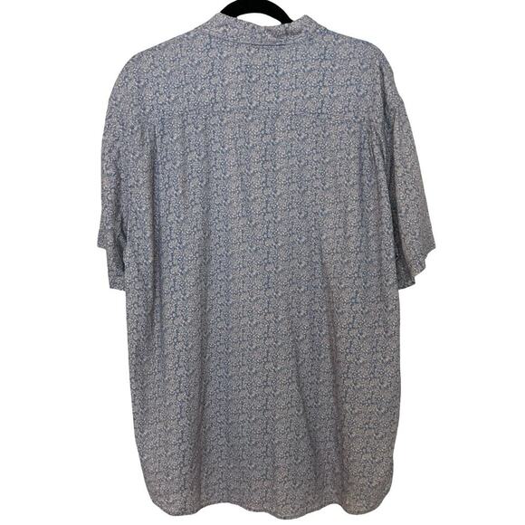 Rails Men’s Carson Floral Print Linen Blend Button Down Shirt Size XL - Picture 3 of 6